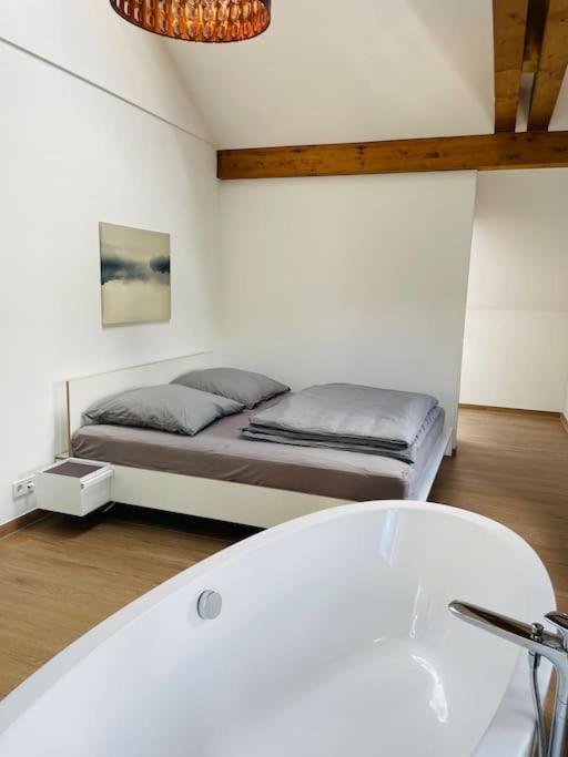 Traumvilla Im Herzen Hainichens Bagian luar foto