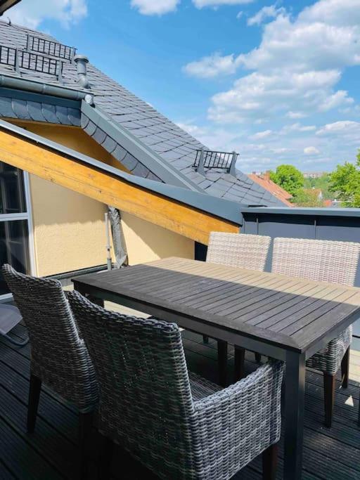Traumvilla Im Herzen Hainichens Bagian luar foto